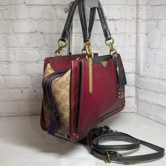 Coach Dreamer Endless Possibilities of New York City Handbag + Leather Crossbody - Picture 7 of 16